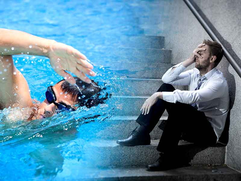 Los deportes acuáticos son anti estrés